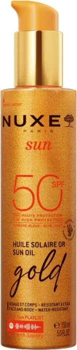 Nuxe Sonnenöl gold Spray Gesicht und Körper LSF50, 150ml