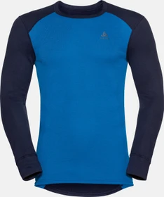 Odlo Active Warm Base Layer Set dark sapphire/indigo bunting (Herren)