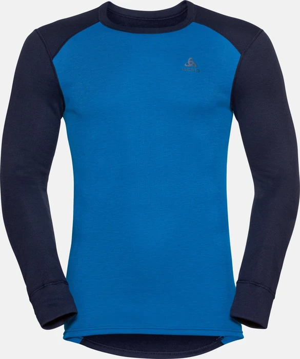 Odlo Active Warm Base Layer Set dark sapphire/indigo bunting (Herren)