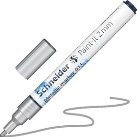 Schneider Paint-It 011 2mm Metallicmarker silber metallic