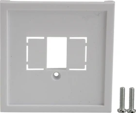 uniTEC IMOLA Serie 305 Abdeckung für TAE-Anschlussdose, ultraweiß