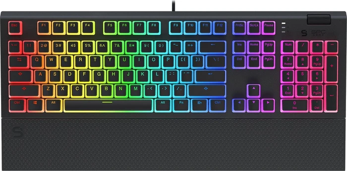 Endorfy SilentiumPC SPC Gear GK650K Omnis Pudding Edition, LEDs RGB, Kailh BLUE, USB, DE
