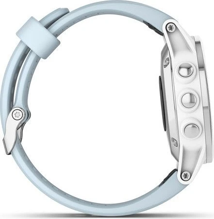 Garmin Fenix 5S Plus weiß/blau