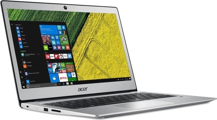 Acer Swift 1 SF113-31-C3MA, silber, Celeron N3450, 4GB RAM, 64GB Flash, DE