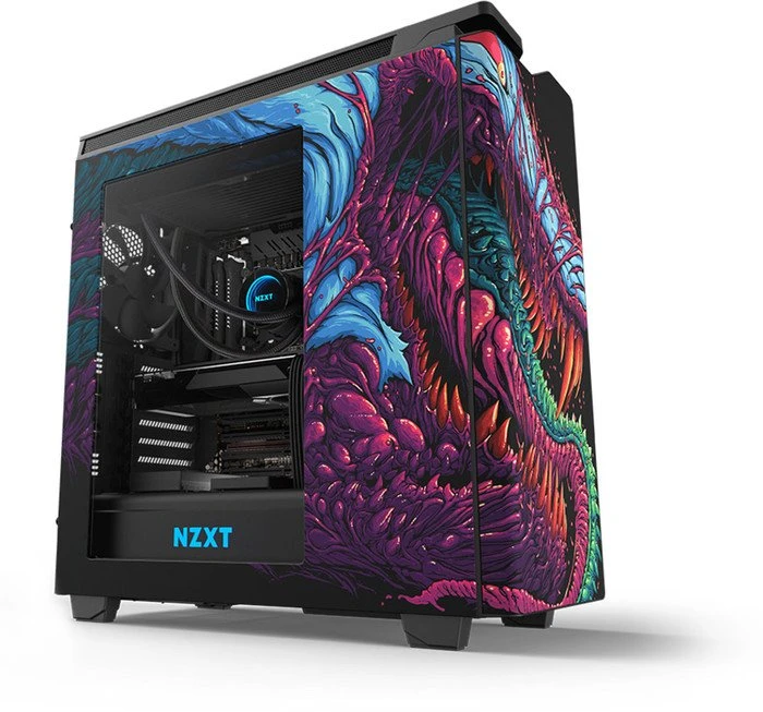 NZXT H440 Hyper Beast, Acrylfenster