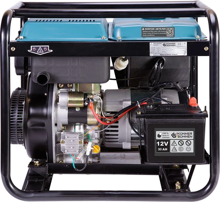 Könner & Söhnen KS 6100HDE Diesel-Stromerzeuger