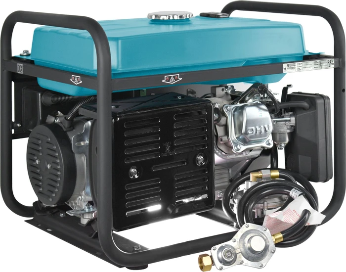 Könner & Söhnen KS 7000EG Hybrid Flüssiggas/Benzin-Stromerzeuger – Bild 3 von 5