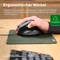 Trust Yuno Ergonomic Mouse schwarz, USB Vorschaubild