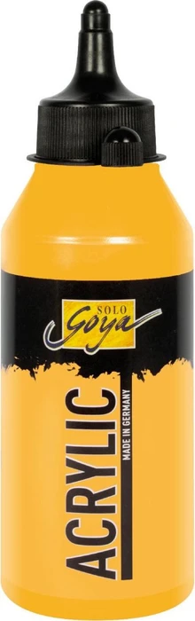 Kreul Solo Goya Acrylic Acrylfarbe, indischgelb, 250ml (84205)