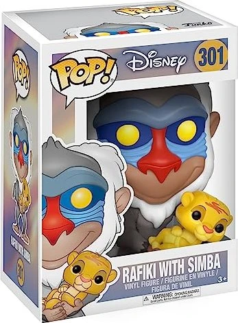 FunKo Pop! Disney - The Lion King - Rafiki with Simba