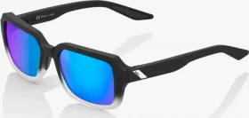 100% Rideley soft tact fade black/blue multilayer mirror lens