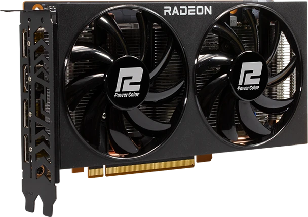 PowerColor Fighter Radeon RX 6600, 8GB GDDR6, HDMI, 3x DP