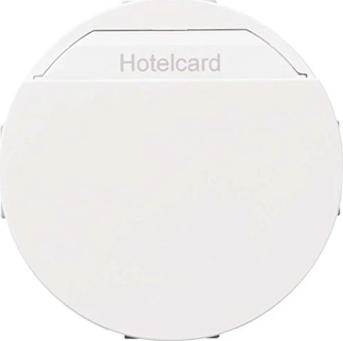 Berker Serie R.classic Relais-Schalter für Hotelcard, polarweiß