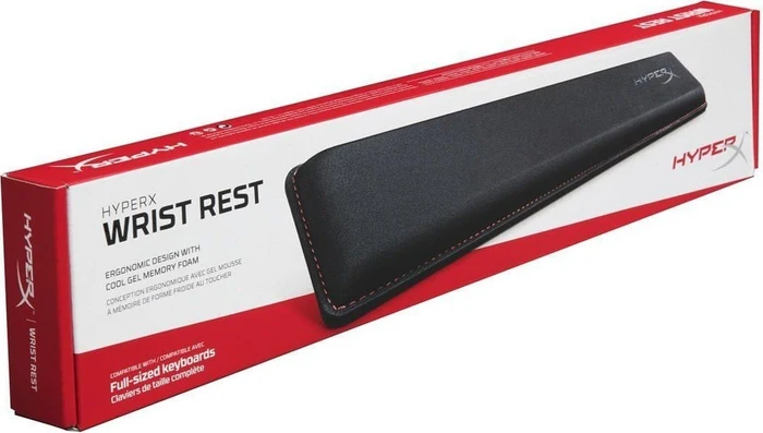 HP HyperX Wrist Rest für 100% Fullsize Tastaturen, schwarz