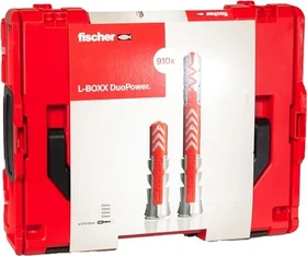 fischer DuoPower L-Boxx 102 (NV) Dübel-Sortiment inkl. L-Boxx, 910 Stück