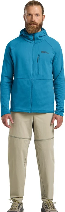 Jack Wolfskin Kolbenberg Hooded FZ Jacke aurora blue (Herren)