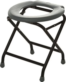 Yachticon Klapp Campingtoilette grau