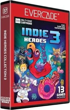 Blaze Entertainment Evercade Game Cartridge - Indie Heroes Collection 3