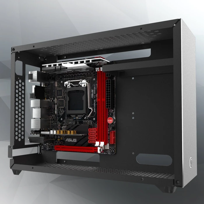 Raijintek Ophion 7L, weiß, Mini-ITX