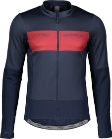 Scott RC Warm Hybrid WB Fahrradjacke wine red/blue nights (Herren)