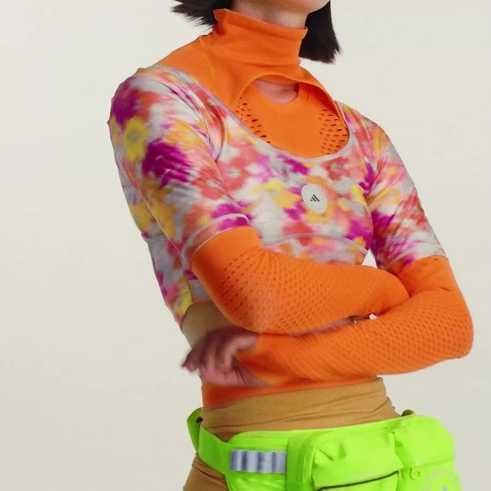 adidas by Stella McCartney 24/7 Sporttasche semi solar slime/black/glow blue (Damen)