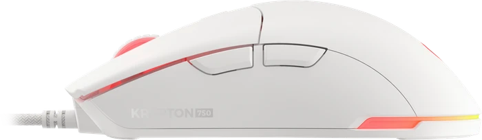 Genesis Krypton 750 Ultralight Gaming Mouse weiß, USB