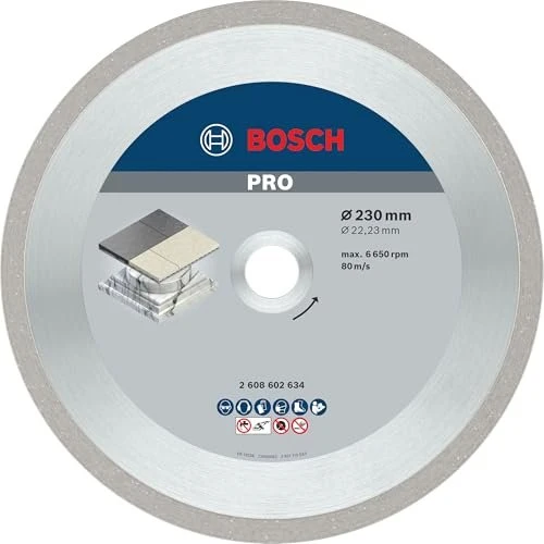 Bosch Professional Best for Ceramic Diamanttrennscheibe, 230x2.4x22.23mm, 1 Stück