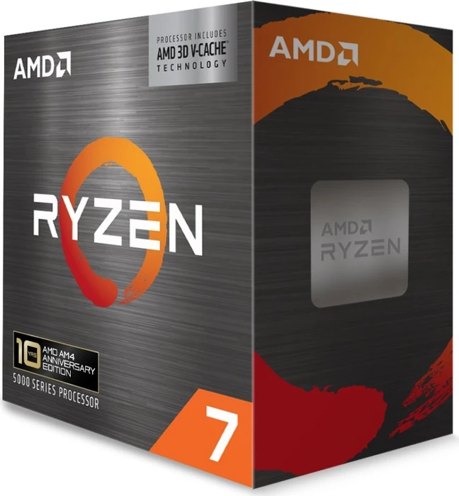 AMD Ryzen 7 5800X3D 10 Years AMD AM4 Anniversary Edition, 8C/16T, 3.40-4.50GHz, boxed ohne Kühler