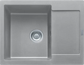 Franke Maris MRG 611-62 Einbau Becken rechts mit Ablauffernbedienung steingrau