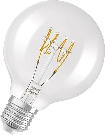 Osram Ledvance Filament LED Vintage 1906 Globe 80 4.8W/818 E27 DIM