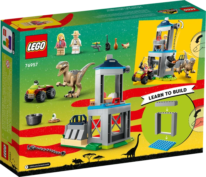 LEGO Jurassic World - Flucht des Velociraptors