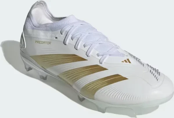 adidas Predator 24 Pro FG cloud white/gold metallic/sandy beige met