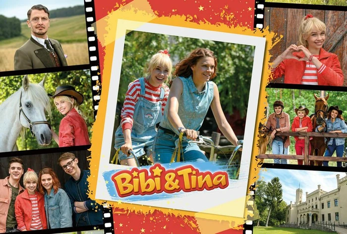Schmidt Spiele Bibi & Tina Kinderpuzzle zur TV Serie Motiv 4