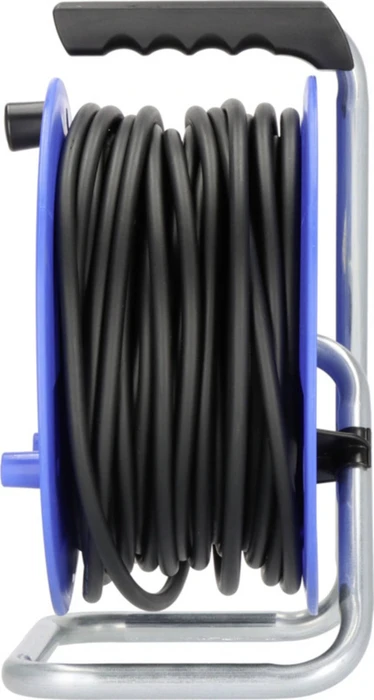 Brennenstuhl Garant IP44 Gewerbe-/Baustellen-Kabeltrommel, Schuko auf 3x Schuko, 40m, IP44, H07RN-F 3G1,5