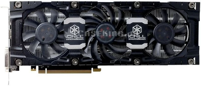 INNO3D GeForce GTX 760 iCHILL HerculeZ 3000, 2GB GDDR5, 2x DVI, HDMI, DP