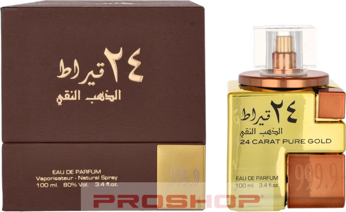Lattafa 24 Carat Pure Gold Eau de Parfum, 100ml