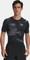 Under Armour HeatGear Printed Kompressionsshirt kurzarm schwarz/weiß (Herren) Vorschaubild