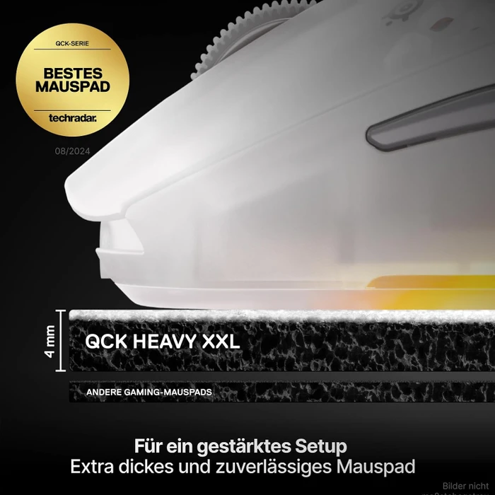 SteelSeries QcK Heavy XXL, 900x400mm, weiß