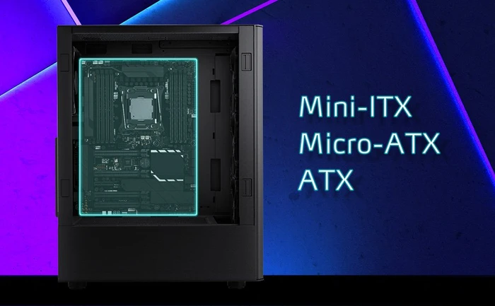 ADATA XPG Valor Air, weiß, Glasfenster