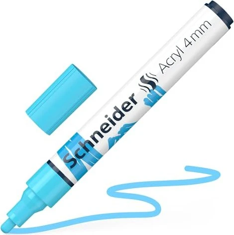Schneider Paint-It 320 4mm Acrylmarker pastellblau