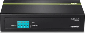TRENDnet TPE-S Desktop Switch, 5x RJ-45, 31W PoE (TPE-S50)