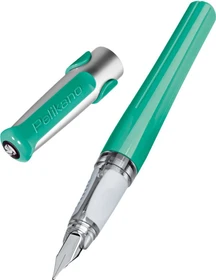 Pelikan Pelikano grün/grau, rechte Hand, mittel