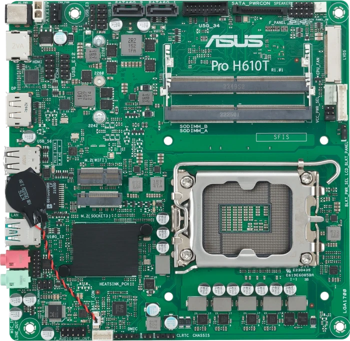 ASUS Pro H610T-CSM (Intel 1700)