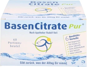 Madena Basen Citrate Pur Pulver Beutel, 60 Stück