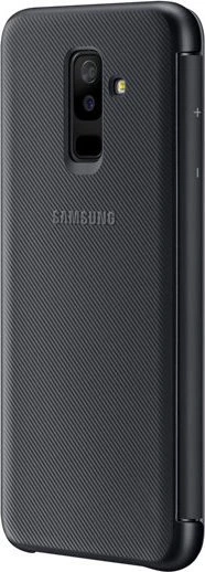 Samsung Flip Wallet für Galaxy A6+ (2018) schwarz