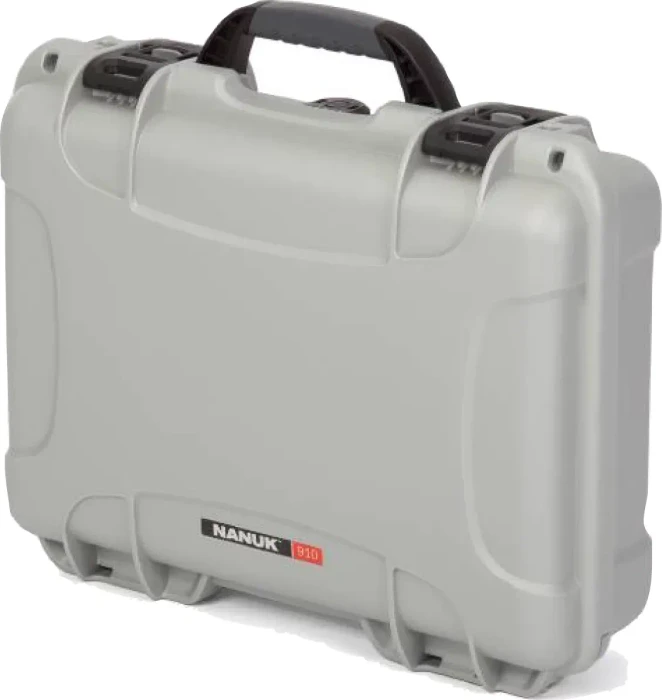 Nanuk 910 Schutzkoffer ohne Schaumstoff silber