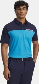 Under Armour Tee To Green Color Block Poloshirt kurzarm midnight navy/ether blue/white (Herren)