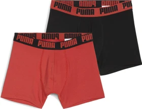 Puma 2er Boxer Briefs orange/schwarz (Herren)
