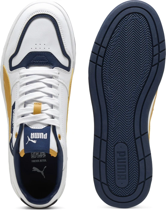 Puma Court Classic Street puma white/archive gold/persian blue