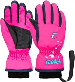 Reusch Vollfinger Handschuhe pink glo/dress blue (Junior)